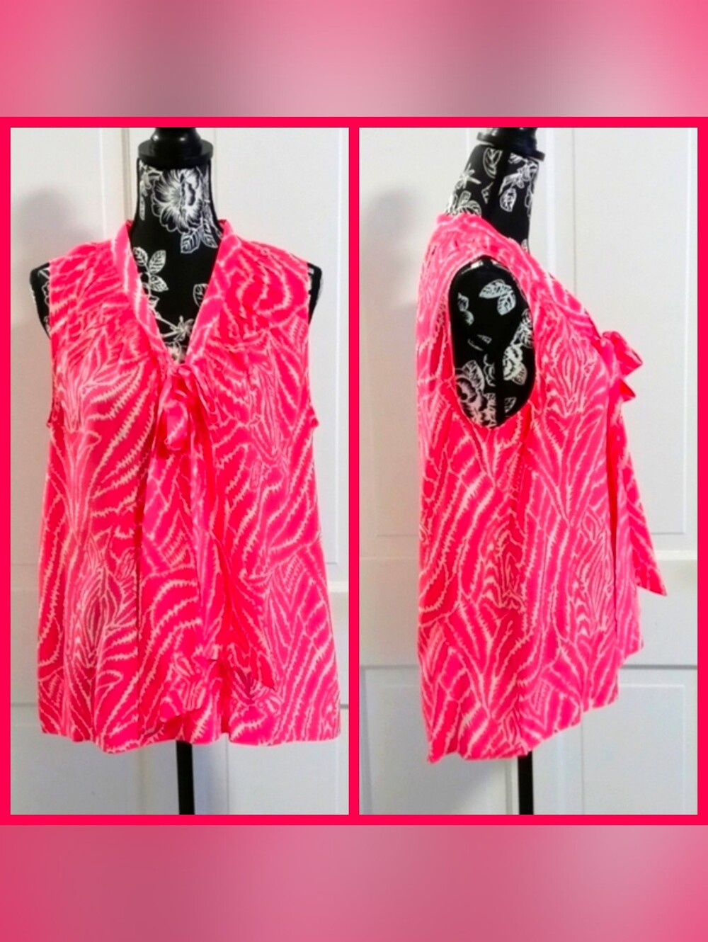 🆕 🦓RARE Lilly Pulitzer🦓 - Dahlia Silk Top